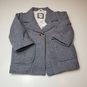 Girls Baby Gap Gray Coat Size 2 NWT